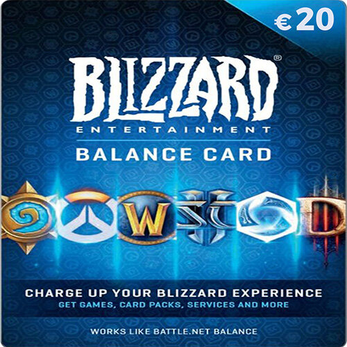 Battle.net Blizzard 20 EUR Card