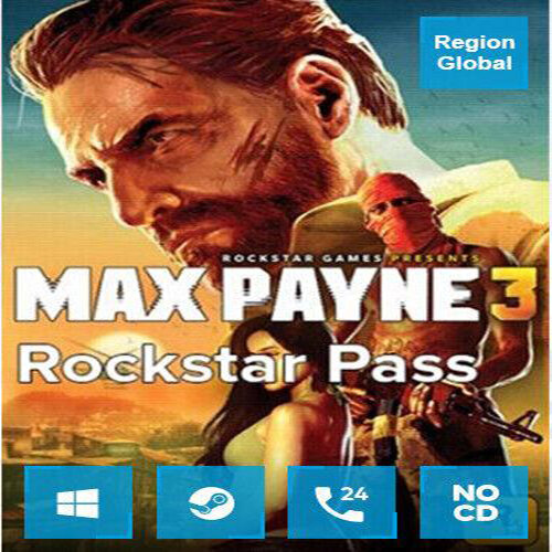 Max Payne 3 Rockstar Pass DLC - Multilanguage