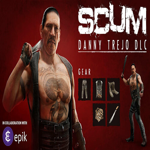 SCUM Danny Trejo Character Pack DLC - Multilanguage