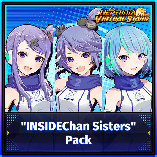 Neptunia Virtual Stars - INSIDEChan Sisters Pack DLC - Multilanguage