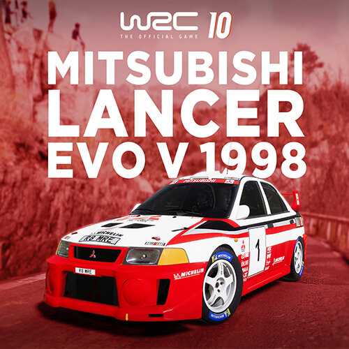 WRC 10 FIA World Rally Championship Mitsubishi Lancer Evo V 1998 DLC - Multilanguage