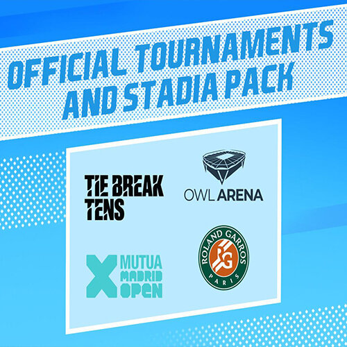 Tennis World Tour 2 Official Tournaments and Stadia Pack DLC - Multilanguage